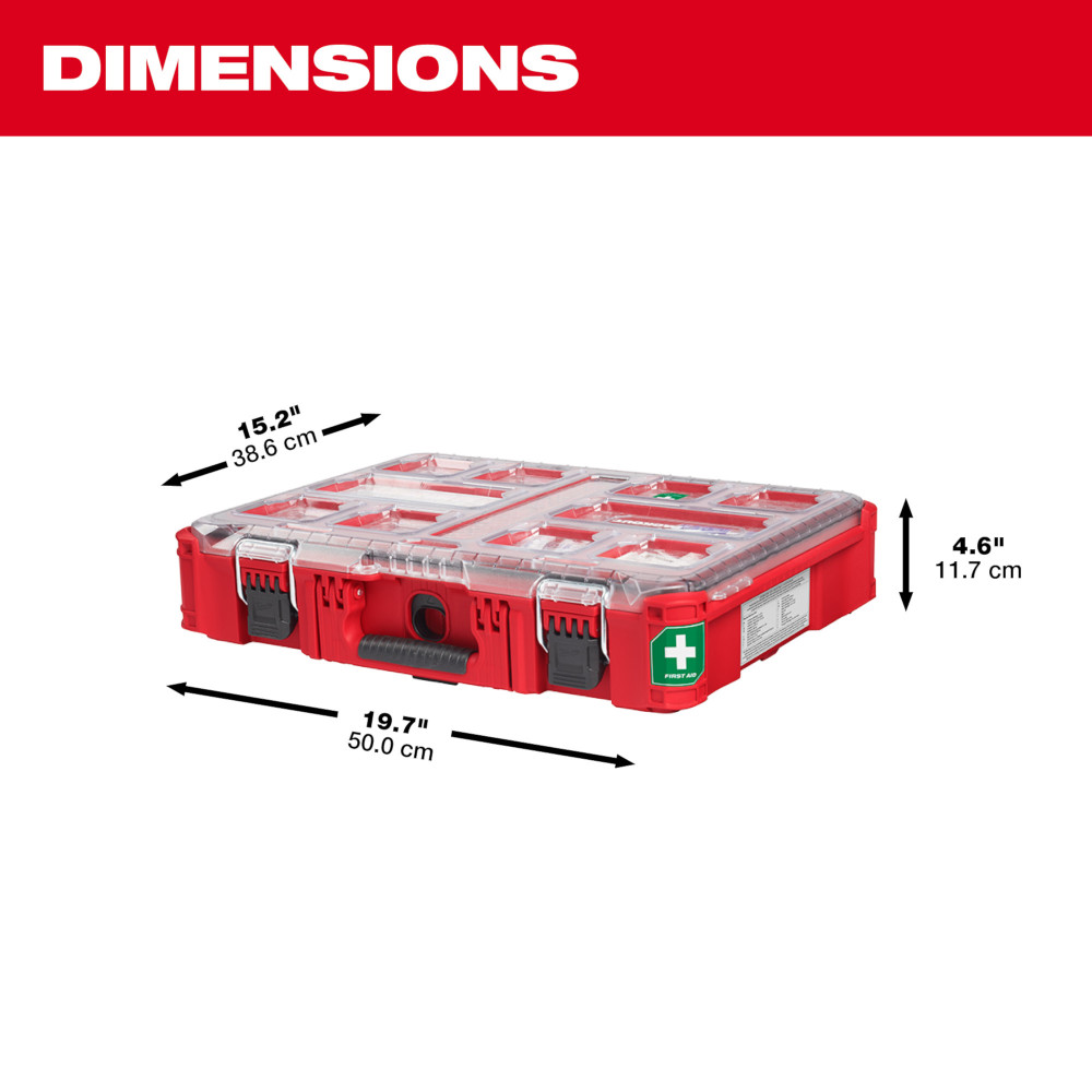 Milwaukee PACKOUT Class B Type III First Aid Kit (193 Piece) from GME Supply